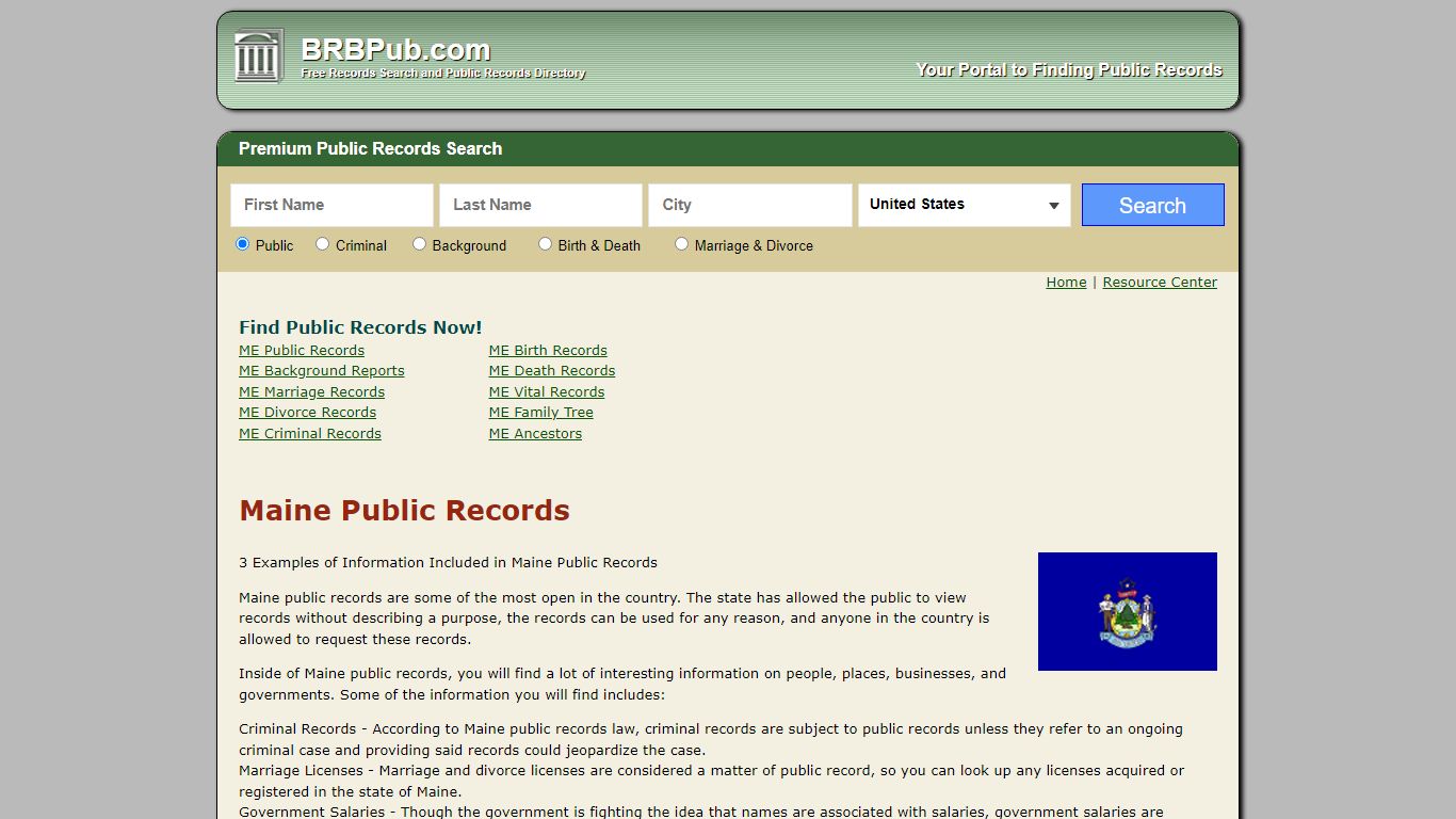 Free Maine Public Records | Search Criminal and Civil Court Records ...